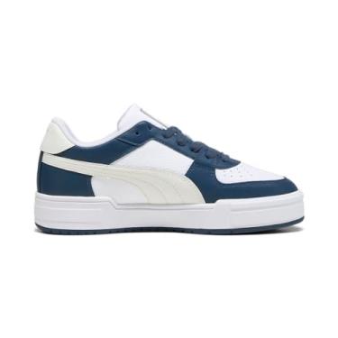 Imagem de PUMA Tênis masculino clássico Ca Pro Casual - Branco, Puma Branco escuro noite branco quente, 40