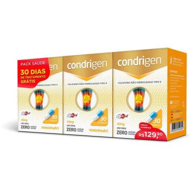 Imagem de Condrigen Colágeno Tipo Ii Pack Saúde Maxinutri 60 + 30 Cápsulas