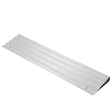 Imagem de YMINCGGM Rampa De Soleira Porta Com Elevação 1", Rampas Alumínio Para Cadeiras Rodas, Capacidade Carga 1200 Libras Cadeira Scooter, Bicicleta