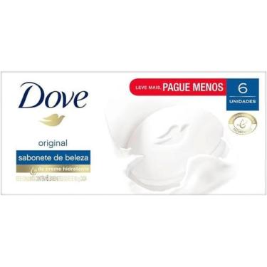 Imagem de Kit Sabonete Dove Original em Barra com 6 unidades, 6, 90g, Original
