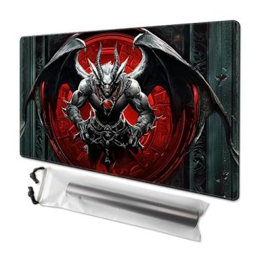 Imagem de MTG Playmat 24” x 14” – Magic Unique Artwork Playmat with Zones, Fits MTG Foundations, Poké, TCG, Yu-Gi-Oh!, Lorcana & Middle Earth Card Mat, Ultra Pro Quality, Free Storage Bag (The Cacophony)