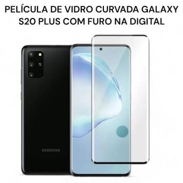 Imagem de Película Premium Vidro 3D Para Samsung Galaxy S20 Plus Curvada Tela To