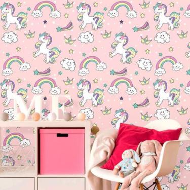 Imagem de Papel de Parede Unicórnios Teen 300 - Inove Papéis de Parede