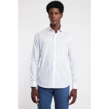 Imagem de Camisa Aramis Slim Tricoline Grid Xadrez-Masculino
