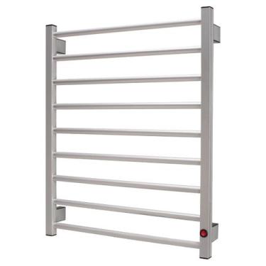 Imagem de Toalheiro Elétrico Térmico Aquecido Grande Para Toalhas, Cores Preto, 