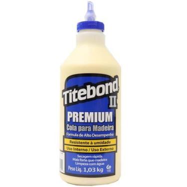 Imagem de Cola Adesivo Titebond II Premiun Para Madeira 1,03 kG