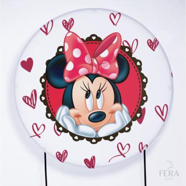 Imagem de Painel Decorativo para Festa 1,30x1,30 metros Vesti Fácil com Elástico Minnie - Fera Print