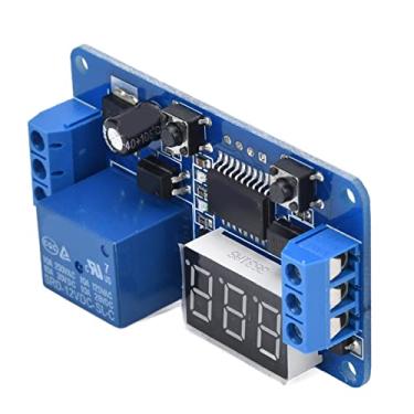 Imagem de Módulo de relé de Tempo de Controle de 12V MCU Com Exibição de LED - Interruptor Intermitente do Timer Infinito para Aplicações Versáteis