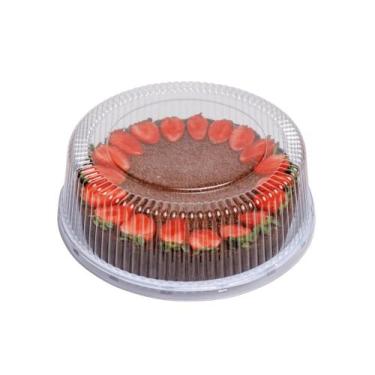Imagem de Embalagem para Bolo ou Torta Redonda Média D56 com 50un Dona Rita