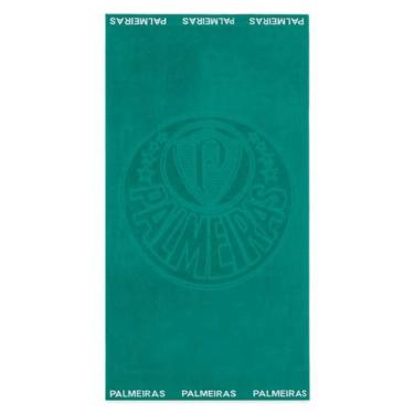 Imagem de Toalha Banho Praia Piscina Time Palmeiras Buettner Verde
