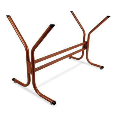 Imagem de Base de Mesa Siena para Tampo Retangular de até 1,20m x 0,80 - cobre
