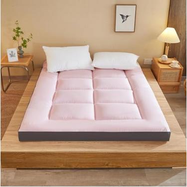 Imagem de Colchão Futon Colchão Respirável Grosso Acolchoado Colchão De Chão Japonês Acolchoado Colchão De Cama Topper Para Casa Hotel Cama Camping Couch,002, 10, 150 * 200 * 8CM