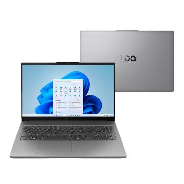 Imagem de Notebook Gamer Lenovo Loq-e Essential Intel Core I5 Cinza