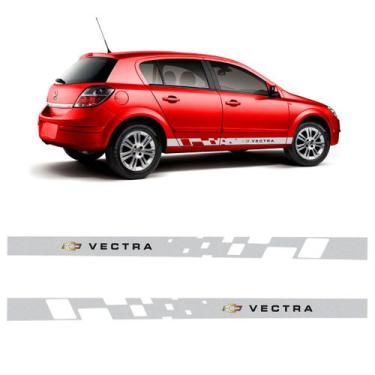 Imagem de Jogo Faixa Lateral Chevrolet Vectra Hatch/Sedan Completo - SPORTINOX