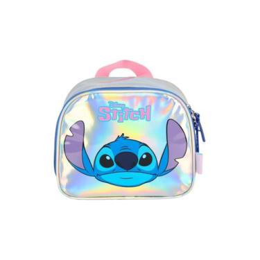 Imagem de Lancheira Térmica Lilo Stitch Prata La41683 - Luxcel