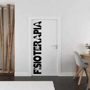 Imagem de Adesivo Para Porta Fisioterapia - Lojinha Da Luc Adesivos
