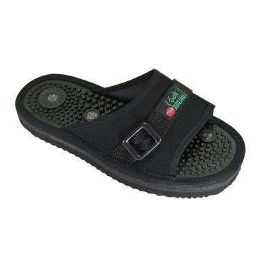 Imagem de Sandália Magnética Massageador Super T Preto 42/43 Par - Terumi