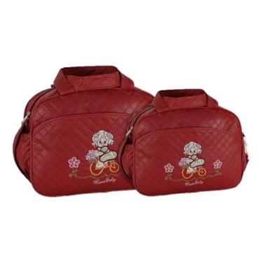 Imagem de Kit Bolsas Maternidade Mamãe Bebê 2 Peças