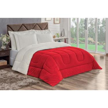 Imagem de COBERDROM VENEZA MANTA COM SHERPA E FLEECE CASAL QUEEN 1 PEÇA/ Super M