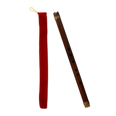 Imagem de Luwecf Flauta de bambu chinesa Instrumentos de Flauta de madeira Flauta vertical para iniciantes, Style C