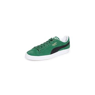 Imagem de PUMA Select Tênis masculino de camurça Classic Plus, Vine/PUMA Preto/PUMA White, 10.5