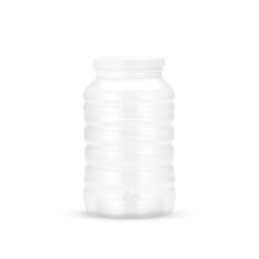 Imagem de Kit 6 Potes para Conservas 3L Plástico Tampa Alumínio G2530 Galvanotek