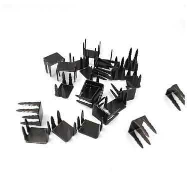 Imagem de Unhas de quatro cantos, unhas de quatro grades, unhas de salto alto, unhas de reparo de sapatos, pregos de ferro não invertidos, comprimento do pé, 15 mm*20pcs