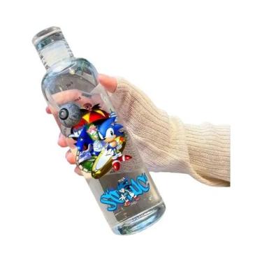 Imagem de Garrafa De Água Portátil De Plástico Sonic the Hedgehog 500ml 750ml Re