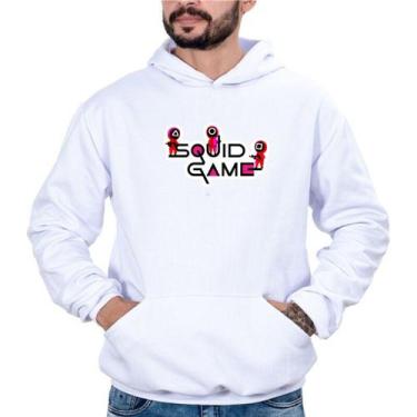 Imagem de Moletom Agasalho Série Round 6 Vermelho Circulo - Core Base, Branco, G