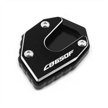 Imagem de Acessórios para motocicletas Placa de extensão para descanso lateral, placa ampliadora, suporte para descanso lateral, para CB650F CBR650F CB500F CB500X NC700D