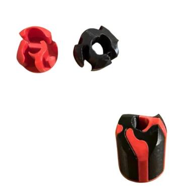 Imagem de Porta-Canetas Jd Puzzle Quebra Cabeça (Vermelho/Preto)