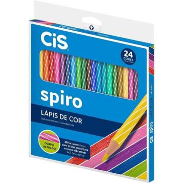Imagem de Lápis De Cor Spiro 24 Cores Cis