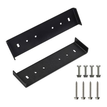 Imagem de Generic 2x Suportes de montagem para caixas de correio Suporte para caixas de correio Suporte de fixação para de de alta resistência para residências