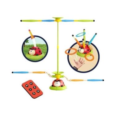 Imagem de Brinquedo Esportivo 3 Em 1 Para Crianças, Corda De Pular, Jogo De Pont