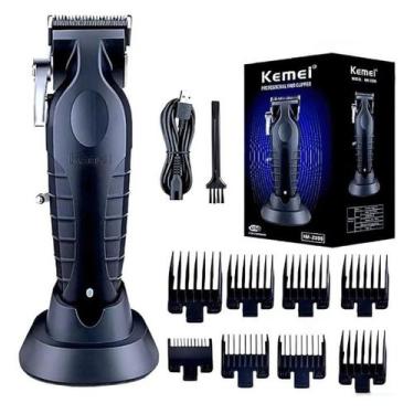 Imagem de Máquina de Corte Kemei 2296 - Cortador de Cabelo Profissional