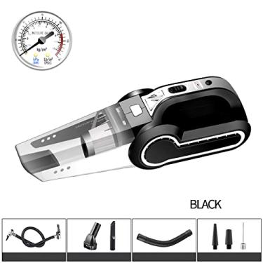 Imagem de aqxreight 4 Na Pressão Bomba de Vácuo de Carros, Medindo Limpador Portátil Multifuncional de Alta Potência, o Aspirador Multifuncional Medindo o Uso iluminação. para Mais Funções Rápidas para o pó