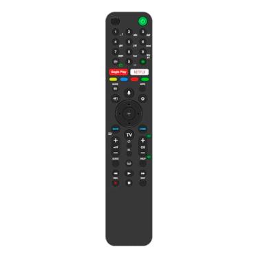Imagem de Controle remoto de voz de substituição RMF-TX500E para Smart TV Sony KD-43XH9196 KD-43XH8096 KD-49XH8005 KD-49X8000H KD-55X7500H KD-55XH9505 KD-65XG9505 KD-6505 XH809 6 KD-75XG8588