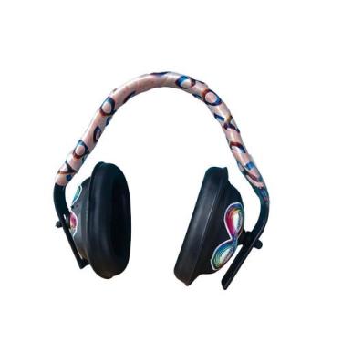 Imagem de Abafador De Ruido Para Meninas Infinity Rose Proteção 12 Db - Coleção 