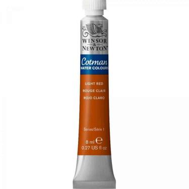 Imagem de Aquarela Cotman W&N Tubo 362 Light Red 8Ml