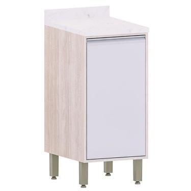 Imagem de Balcão para Cozinha Modulada 40 cm 1 Porta Atenas