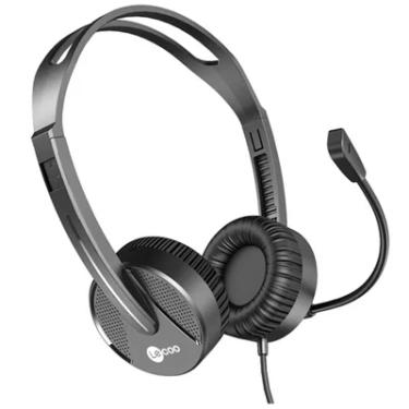 Imagem de Fone De Ouvido Lenovo Lecoo Ht106 3,5 Mm Com Microfone Ajustável Para Chamadas De Voz, Conferêcia.
