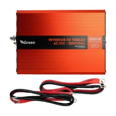 Imagem de Inversor De Tensão Senoidal 2000w 12v P/ 220v Tomada C/ Usb