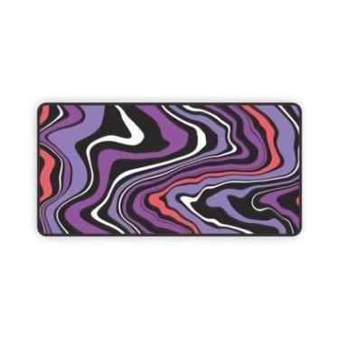 Imagem de Mouse Pad Gamer Speed Extra Grande, 120x60 Cm - Abstract Liquid 3