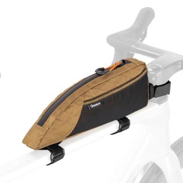 Imagem de ROCKBROS Bolsa de bicicleta de tubo superior para ciclismo, bolsa de quadro de bicicleta para mochila, bolsa de armazenamento de bicicleta à prova d'água, acessórios de ciclismo para bicicleta