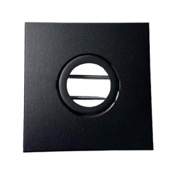 Imagem de KIT 5 Spot Semi Embutido Para Laje beiral e fachada de casa, PRETO