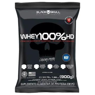 Imagem de Refil whey 100% hd cookies & cream 900g black skull, Cookies & Cream, 