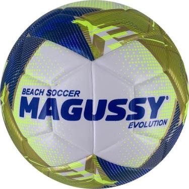 Imagem de Bola Beach Soccer Futebol Areia Praia Oficial Magussy, Branco