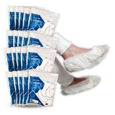 Imagem de Propé descartável tnt Branca c/ 2000 unidades - Touca sapato