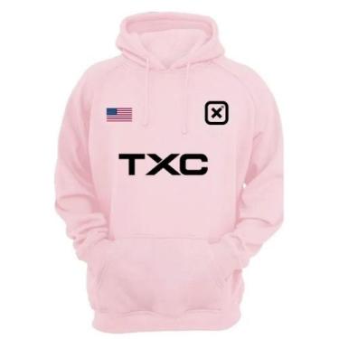 Imagem de Blusa Moletom Texas Modelo Country Unissex Flanelado Alta Qualidade Pr