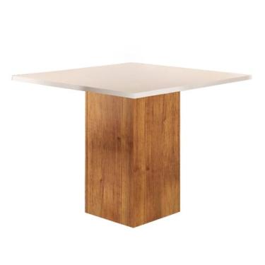 Imagem de Mesa Quadrada para Sala de Jantar Lord Viero - VIERO MOVEIS, Madeirado